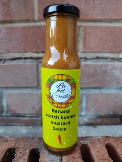 Banana Scotch bonnet and Mustard Sauce